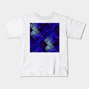 Watercolor chaotic shapes Kids T-Shirt